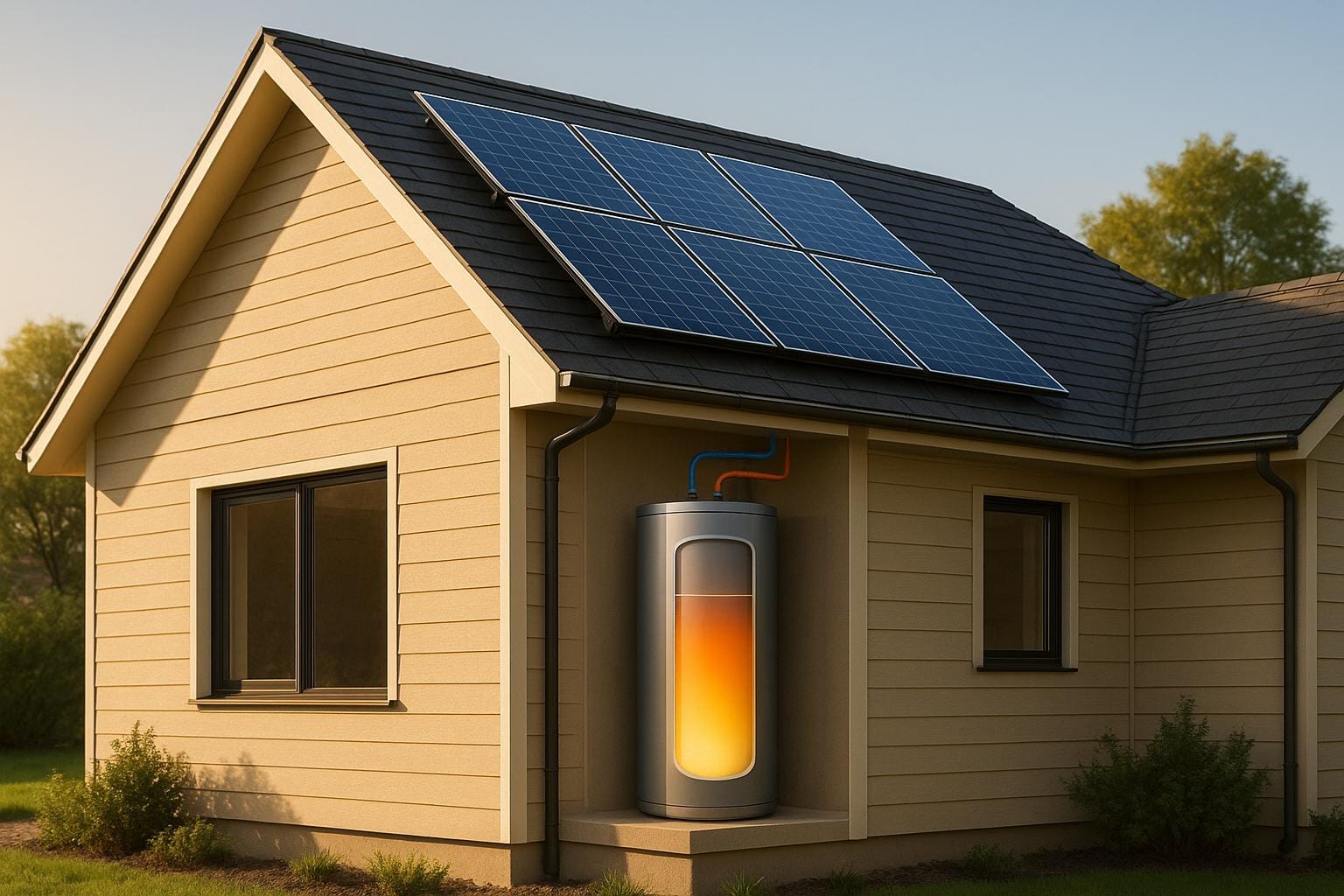 How Smart Immersion Heating Works with Your Solar Panels