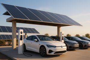 EV Charging Demand vs. Solar Energy Output